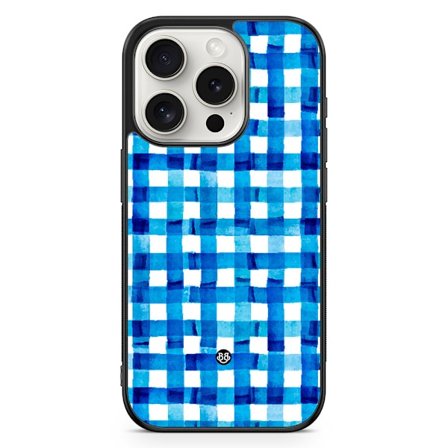 Bjornberry Skal iPhone 15 Pro - Blå Ränder