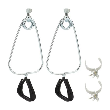 2 sett jern reptil klemme stativ feste for skilpadde øgle kjæledyr kuppel lys lampeskjerm holder