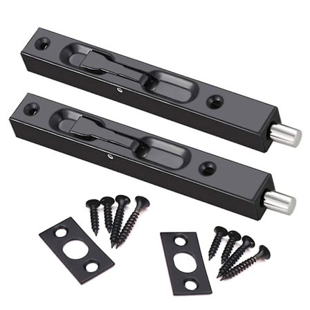 Dold dörrspärr - 6 tums säkerhetsspärr