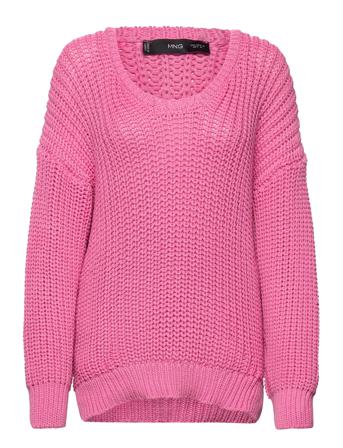 Fruita Pullover Striktrøje Lyserød Mango