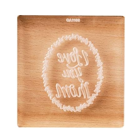 Kage Stencil Fondant Stempel Kiks Form Bageudstyr Kage Decoration Tool