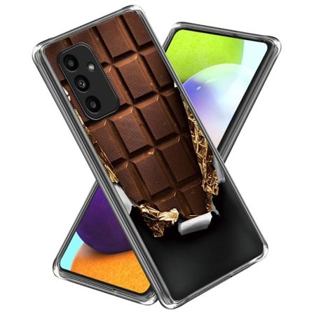 Deco Samsung Galaxy A15 deksel - Sjokolade