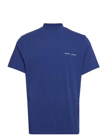 Norsbro T-Shirt 6024 T-shirts Short-sleeved Blå Samsøe Samsøe