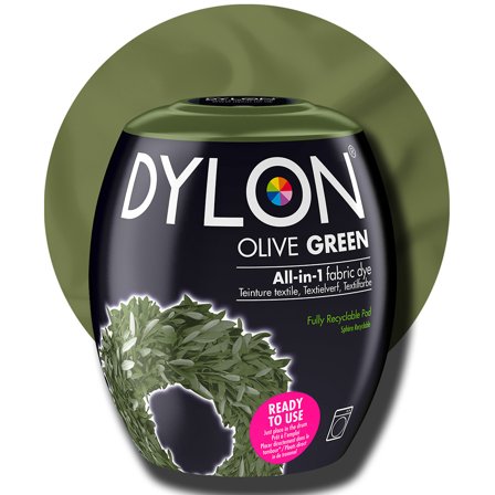 Dylon Pod All-in-1 Peinture Textile Olive Green