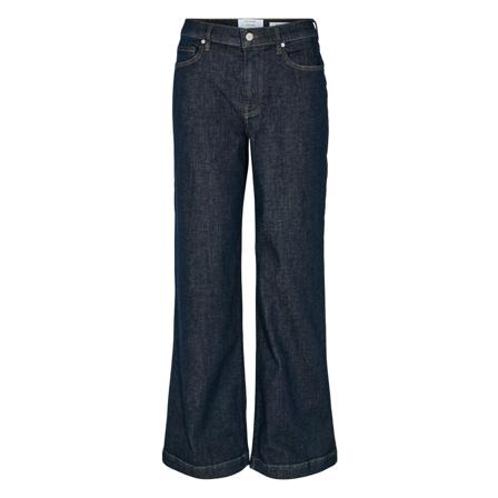 Pieszak PD-Gilly Wide Jeans Wash Newcastle Rinse , Blauw , Dames , Maat: W30 L32