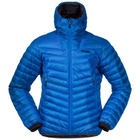 Bergans Senja Down Light Jacket Men's W/Hood Men middle-layer down jackets Blue L