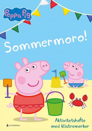 Peppea Pig. Sommermoro! Aktivitetshefte med klistremerker - Bok av Mark Baker & Neville Astley - Other printed item
