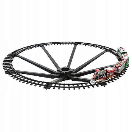 Julgranskö Julgransdekoration Jultåg som åker på julgranen