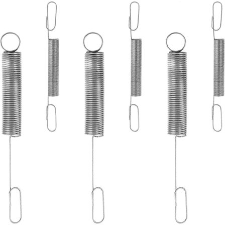 3 sarjaa Briggs Stratton moottorin kierrosluvun säätöjousia (6 kpl) 692211 691859 tai Splinter classic moottoriruohonleikkurin kierrosluvun 