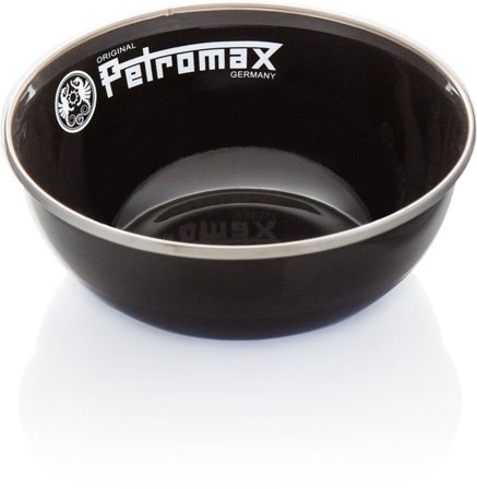 Petromax Enamel Bowls 600 ml Black 2-pack