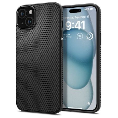 Spigen iPhone 15 Case Liquid Air Black