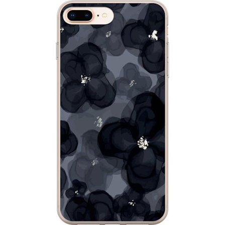 Yhteensopiva Puhelinkuori Apple Apple iPhone 7 Plus Abstrakti tummanvärisellä kukkakuviolla, jossa on elegantti ja dramaattinen tunnelma