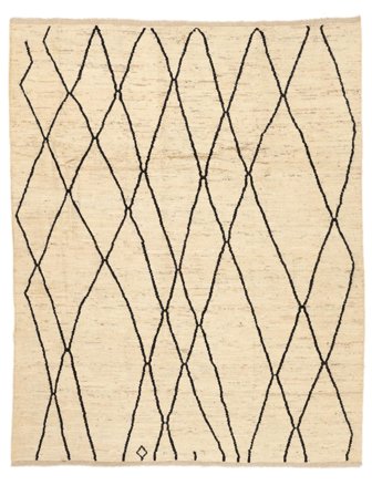Berber Style Rug 282X355 Beige/Orange Large Wool, Afghanistan