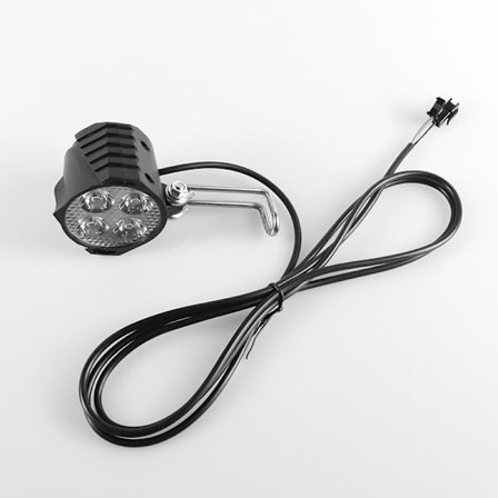E-cykel LED Forlygte 12v 24v 36v 48v 60v 72v Cykellygte med Horn Vandtæt Forlygte