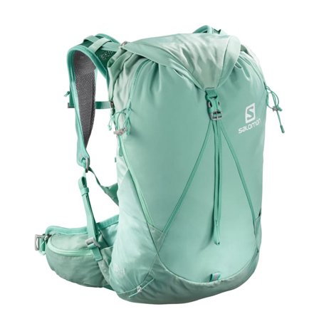 Salomon Out Day 20+4 Women's hiking backpacks Green M/L