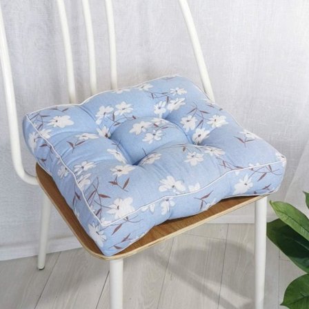 Firkantede sædehynder, ekstra tykke stolhynder, japansk stil tatami baldehynde Kontor Blød Meditere Overfyldt-d 45x45x10cm,