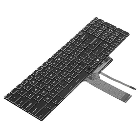 Farverigt baggrundsbelyst tastatur udskiftning til MSI GS60 GS70 GT72 GL62 GL72 Notebook