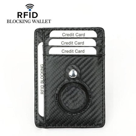 Karbon AirTag Lommebok