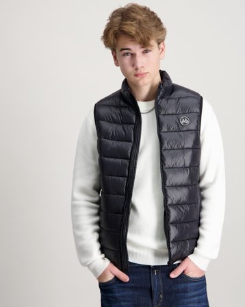 MAGGIORE Padded Vest Czarny Kamizelki Chłopiec - Kids Brand Store