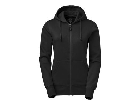 SOUTH WEST Hoodie zip Georgia dam sv 2XL - Lyreco - Arbetskläder - Arbetströjor - Hoodies och luvtröjor