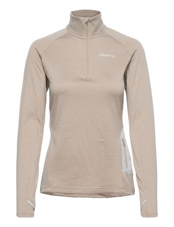 Core Trim Thermal Midlayer W Sweatshirts & Hoodies Fleeces & Midlayers Beige Craft