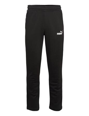 Ess Logo Pants Tr Op Joggebukser Pysjbukser Svart PUMA