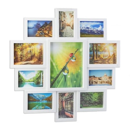 Collage ram 11 bilder