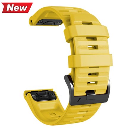 22 26mm Silikon Armband för Garmin Fenix 7 7X 8 E 6X 6 Pro 5 5X Plus Epix Gen2 Enduro 3 Instinct 3 Solar Snabbfäste