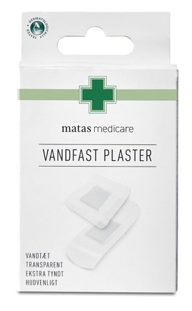 Matas Medicare Vandfast Plaster 20 stk, Medicin & Pleje, Plastre, Sårplastre