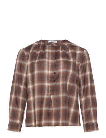 Difumi Blus Långärmad Multi/mönstrad Violeta By Mango