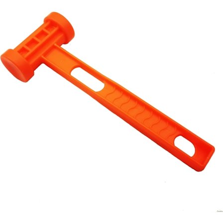 Lättviktig Camping Tältklubba i Plast med Utdragningshål Multifunktionell Utomhus Camping Vandringstillbehör