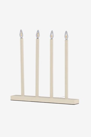 Venture Home - Bordlampe lofsdalen - Beige - Adventsstaker - Fra Homeroom