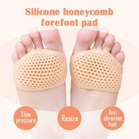 5 Par Puteinnlegg Metatarsal Pads BEIGE-5PAIRS BEIGE-5PAIRS