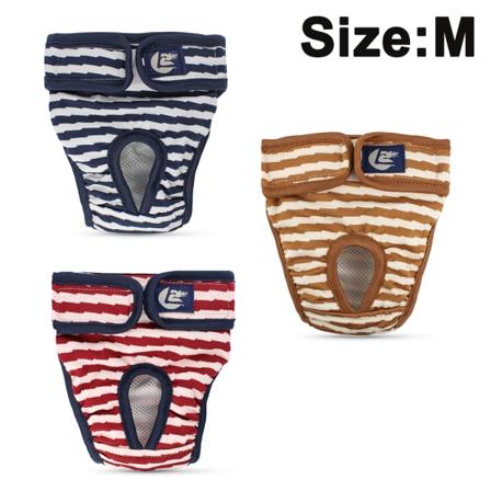 3-pak vaskbare hundebleer til hunhunde, komfortable genanvendelige hundebleer, fysiologiske hundebukser til hunhunde i løbetid