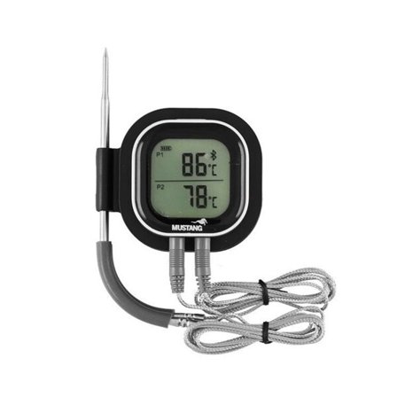 Digitalt grilltermometer med Bluetooth og doble sensorer, -50 °C til +300 °C