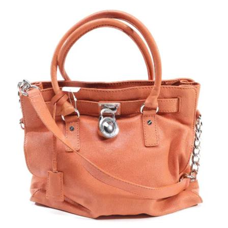 Michael Kors Pre-owned Pre-owned Läder axelremsvskor orange, Dam Vintage Väskor, Dam, Storlek: ONE SIZE