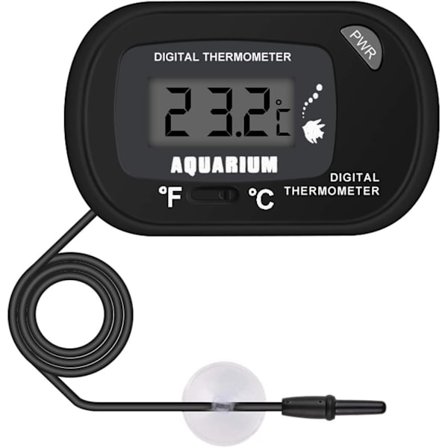 2 stk. digital LCD-termometer for akvarium og fisketank