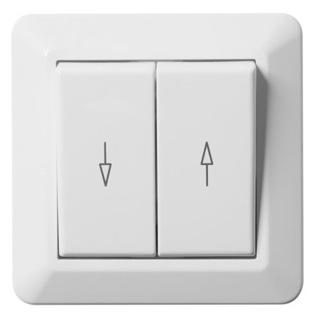 Elko EKO30109 Verhokytkin puhtaanvalkoinen, upotettava, Kytkimet & pistorasiat