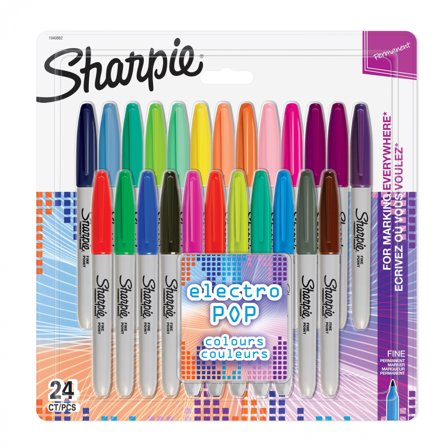 Sharpie Electro Pop Fine Marker 24er-Pack