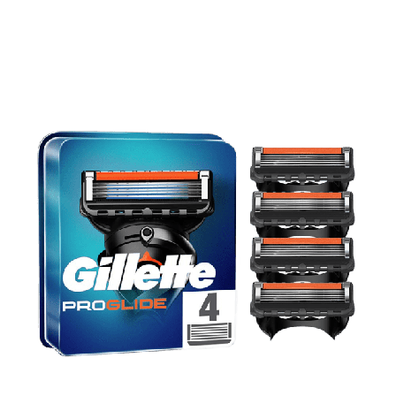Gillette Proglide Rakblad. 4st Rakning Herr 4P