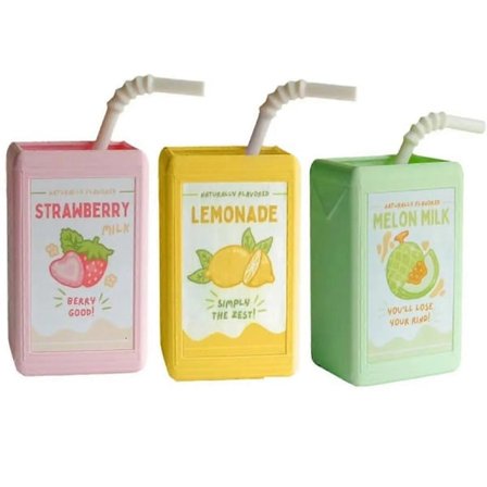 Färgglad JuiceBox Vas för Blomsterplanteringsdekoration, 3D-printade Godisfärgade Drickvaser i Resin