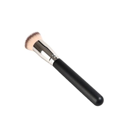 170 kalteva pyöreä meikkisivellin - pehmeät synteettiset harjakset, imemätön muovikahva