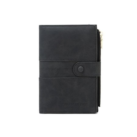 RFID Passport Cover Passport Clip SVART