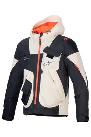 Kurtka Motocyklowa Alpinestars Mogress Air Czarny/Migdałowy/Pomarańczowy 4XL