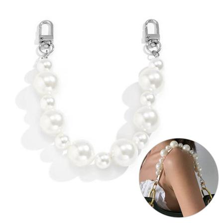 Pearl Strap Bältesväskor Handväska Handtag Gör-det-självväska Byte Lon