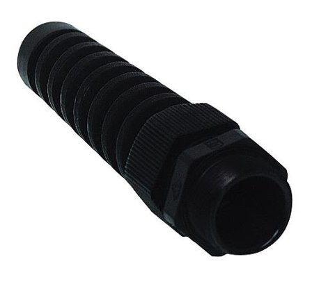 Rutab 1476143 Gjennomføring IP68, svart, med brytebeskyttelse M20 x 6–12 mm, Installasjonsmaterial