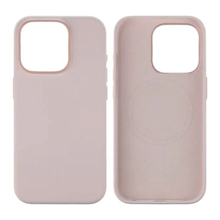 iPhone 15 Pro Silikonskal Rvelon MagSafe - Rosa