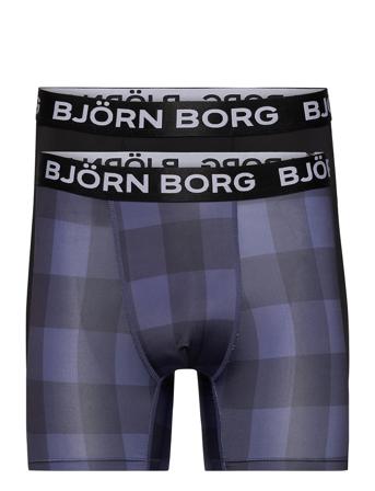 Performance Boxer 2P Boxerkalsonger Multi/mönstrad Björn Borg