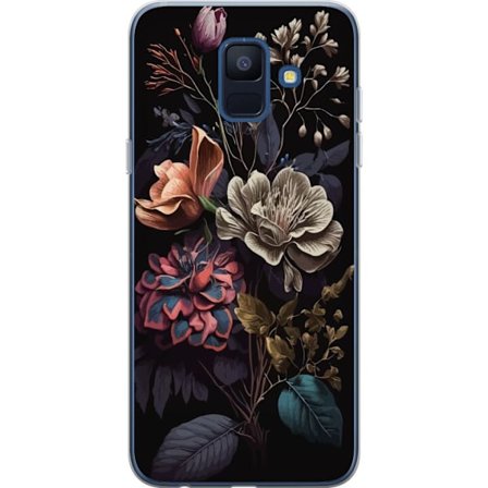 Kompatibelt Mobildeksel til Samsung Galaxy A6 (2018) Blomster