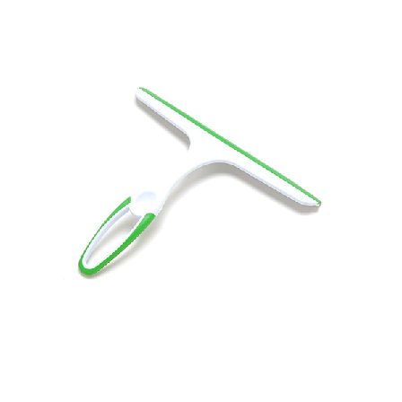 2 stk Glass Cleaner dusj skjerm visker, skrape vasker visker for speil, gulv, glass, bad, vindu grønn